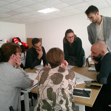 Visite RSE à Maison Bleue